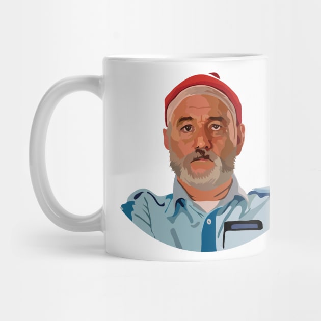 Steve Zissou by nicholashugginsdesign